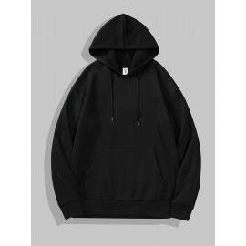 Men'S Funny Sarcastic Text Print Hooded Sweatshirt - 