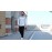 Men's Casual Striped Knit Pullover Sweater - Navy & White Contrast, Regular Fit H-Silhouette, Long Sleeve Crew Neck, Medium Stretch, Machine Washable for Spring & Fall, Medium-Stretch Fabric, Knit Sweater, Seasonal Clothing, Ribbed Detailing, Durable Construction, Versatile Top, Streetwear Style