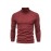 Men'S Japanese-Inspired Turtleneck Sweater - Soft Warm Loose-Fit Pullover with High Neck & Long Sleeves, Solid Color Casual Winter Sweater for Fall/Winter, Versatile Layering Essential in Grey & More Neutral Tones - Easy-Care Knit Fabric