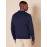 Men's Solid Color Knit Sweater - Thick Warm Winter Pullover with & Long Sleeves, Loose Fit Casual Sweater in Dark Brown/Gray/Navy/Black - Cozy Fall & Winter Sweater for Everyday & Formal Wear, Hand Wash or Dry Clean, Stretchy Knit Fabric, Relaxed Fit for Layering, Suitable for Autumn and Winter Seasons, Sweaters For Men Winter, Knitted Sweater Men, Winter Clothes For Men, Mens Knitted Sweater, Sweater For Men, Sweaters For Men