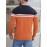 Men'S Thermal Long Sleeve Sweater - Winter Warmth Pullover with Striped Collar, H-Line Silhouette, Soft Stretchy Fabric for Office, Formal, Knit, Winter Sweater For Men, Winter Clothes For Men, Winter Clothes For Women, Winter Clothes For Women Plus