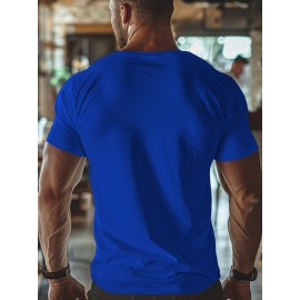 Men's Summer Fashion Graphic Tee - 
