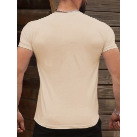 Men's Summer Fashion Graphic Tee - 