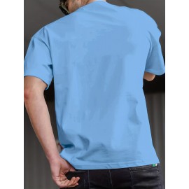 Men's Summer Fashion Graphic Tee - 