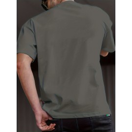 Men's Summer Fashion Graphic Tee - 