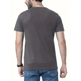 Men's Summer Fashion Graphic Tee - 