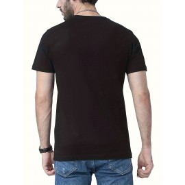 Men's Summer Fashion Graphic Tee - 
