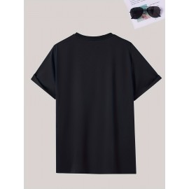 Men's Summer Fashion Graphic Tee - 