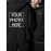 Men's Custom Photo/Text Hooded Sweatshirt - Personalized Logo & Photo Printing, Casual Loose Fit Pullover with Your Own Design, Machine Washable for Casual Attire, Events, Team Uniforms & Promotional Branding