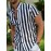 Men's Hawaiian Shirt - Black & White Striped with Orange Collar, Short Sleeve Summer Beach Shirt, Relaxed Fit Casual & Semi-Formal Outfits, Machine Washable Tropical Shirt for Men, Mismatched Pattern with Black and White Stripes, Breathable Fabric for Warm Weather, Stylish and Comfortable for Beach Outings and Casual Attire, Hawaiian Shirt Men Plus Size